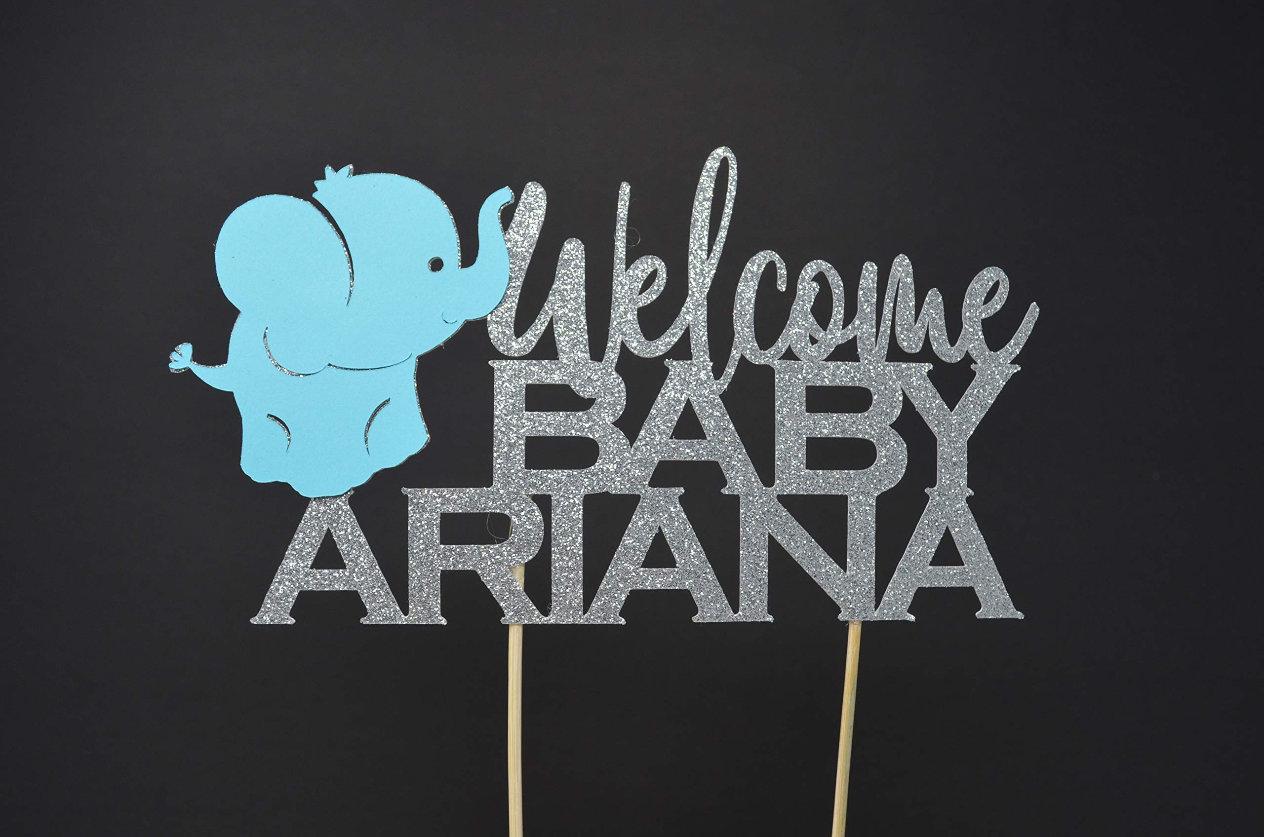 Buy Baby Elephant Baby shower,Boy Elephant,Girl,Elephant baby shower decorations,Blue elephant