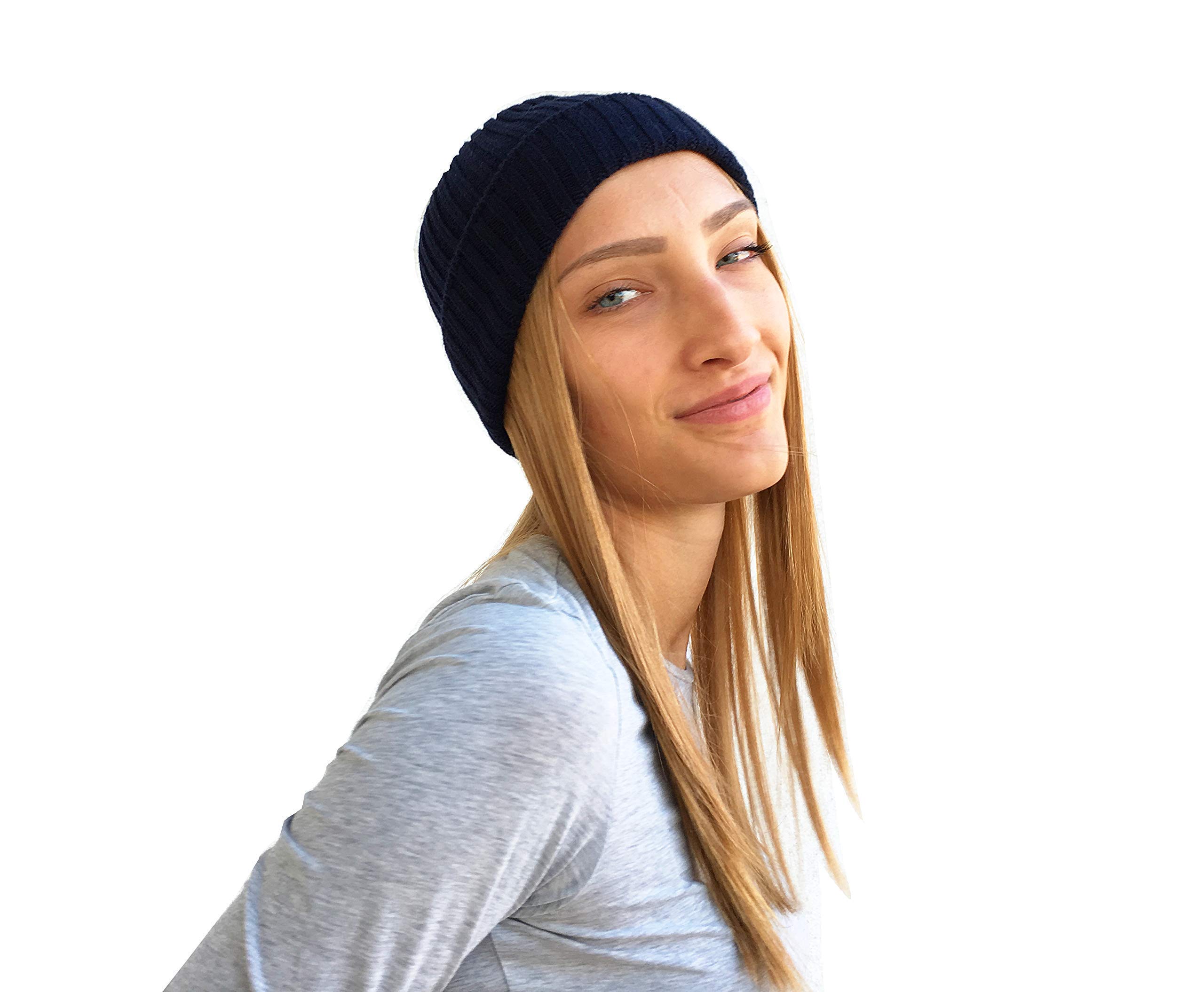 Berretto Donna Invernale Cashmere 100% Beige