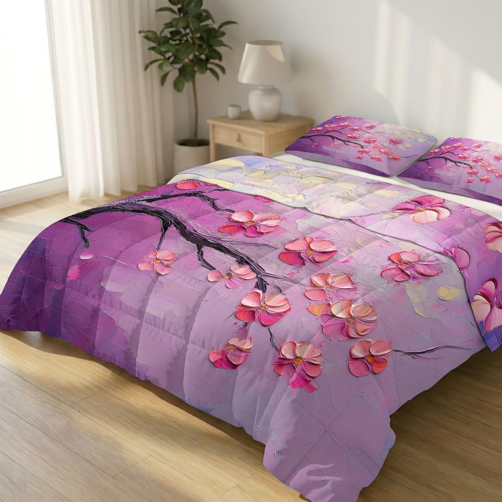 Edredón de verano hipoalergénico que evita el calor en cama de 135 x 200 cm