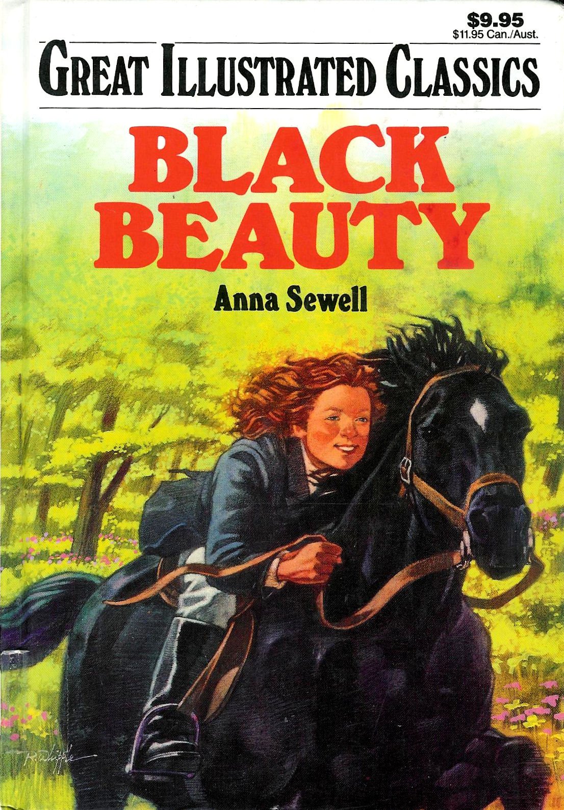 Cover of GREAT ILLUSTRATED CLASSICS - BLACK BEAUTY