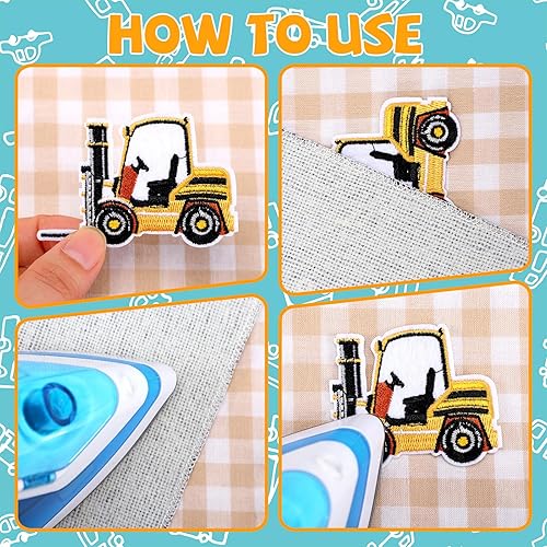 Vista 96 de Hotop 48 parches para planchar con temática de campamento, parches de aventura al aire libre, mochileros de montaña, parches bordados para jeans