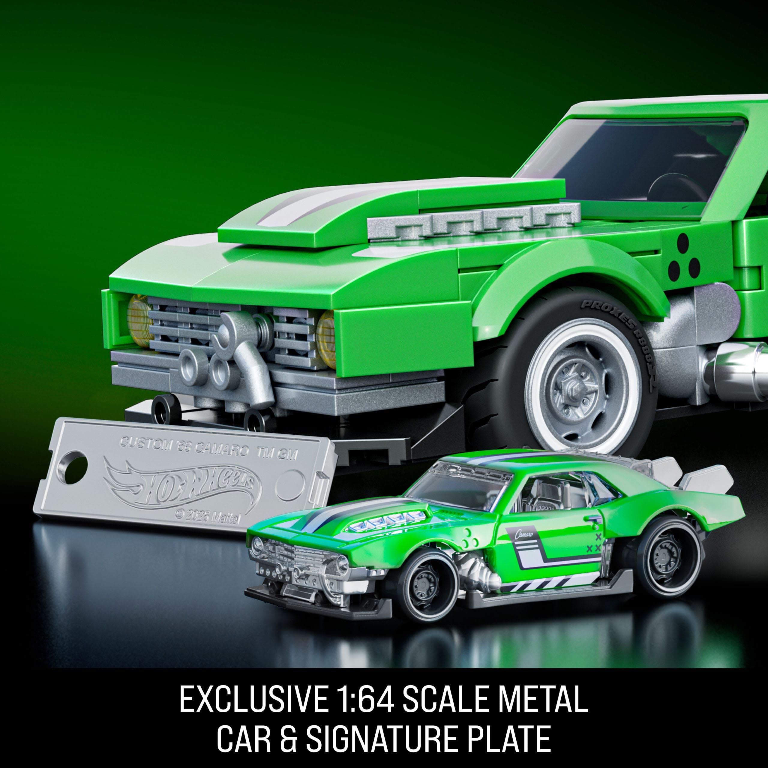 Mattel Brick Shop Hot Wheels Jogo de Construção Speed 68 Custom