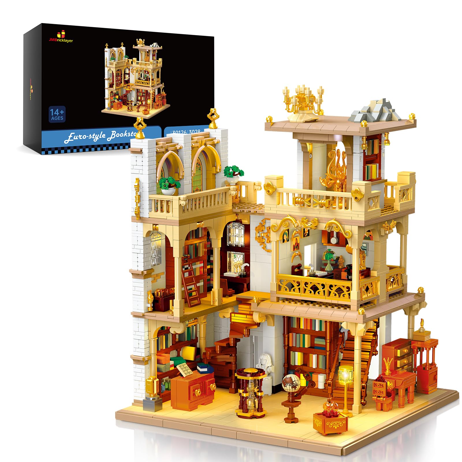Amazon.com: JMBricklayer Medieval House Building Kit for