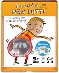 J'ai besoin d'un nouveau cul! Le jeu, basé sur le livre avec le bouton et Butt Cheek Tiles jeu amusant pour la nuit de jeu de famille, pour les enfants Âges 5 et vers le haut