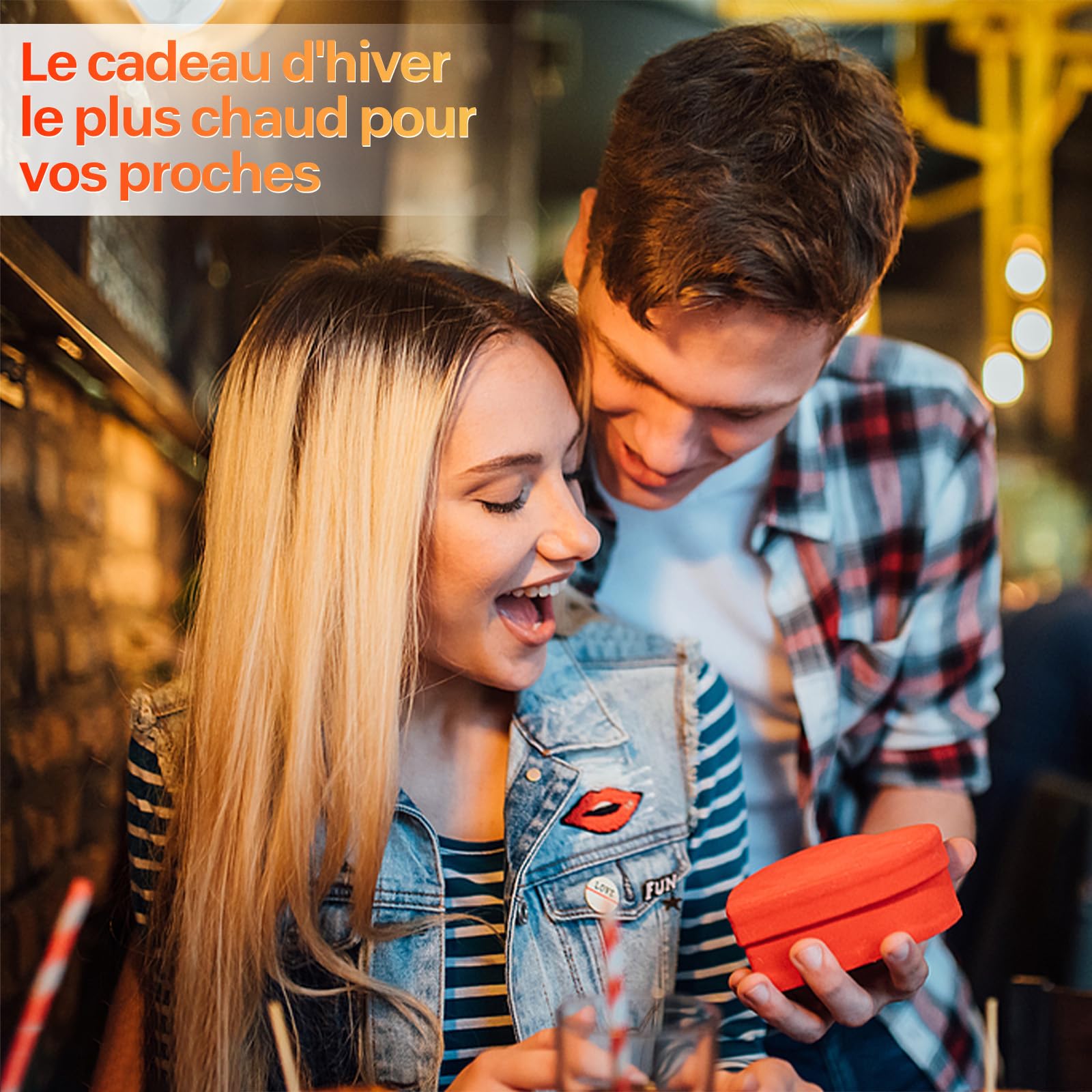 Chaussettes Chauffantes, Atterie Rechargeable De 5000 Mah, Chauffe-Pieds Chauffants à Vitesses avec TéLéCommande App, Skiing, Camping, Chasse, Bottes Chaudes, Cadeaux d'hiver pour Femmes Et Hommes