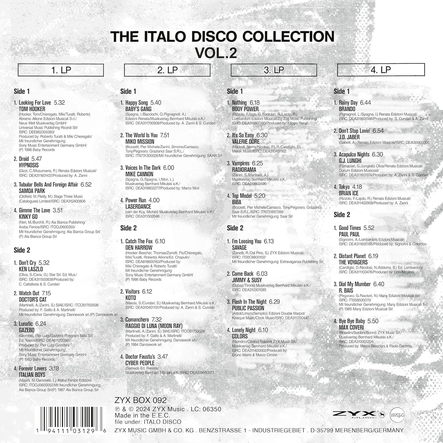 The Italo Disco Collection Vol. 2