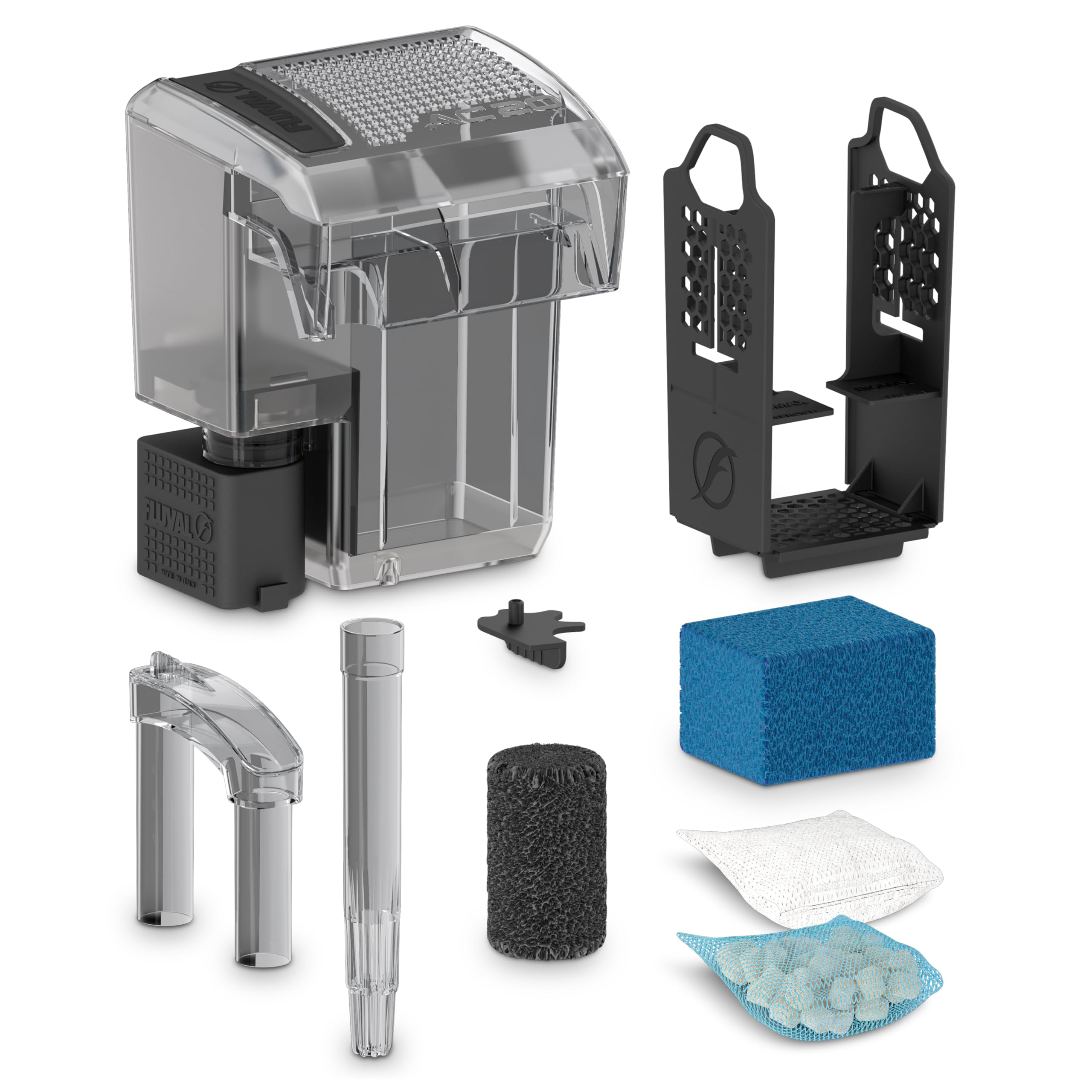 Fluval AquaClear AC20 filtr plecakowy do akwarium, 379 lph