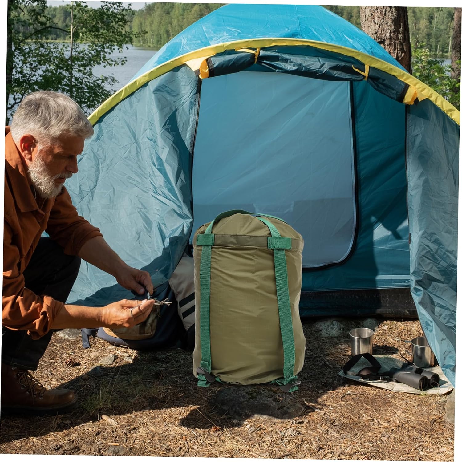 Compression Bag for Adults Outdoor Bags Travel Organizer Bags Clothing Storage Bags Outdoor Stuff