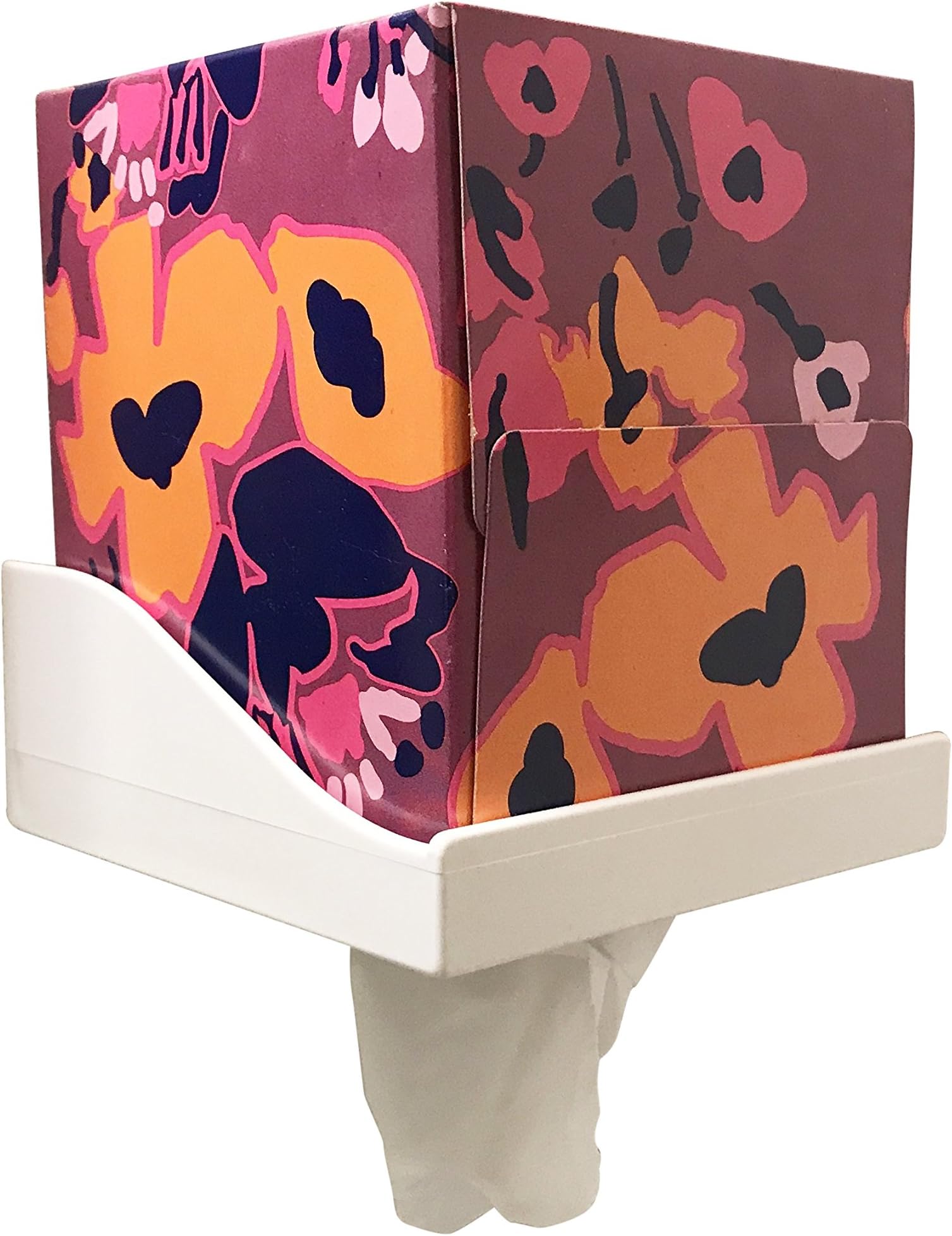 Flip It Tissue Box Holder Wall Mounted - Kitchen, Bathroom, Garage, RV Organizer Rack (Small)