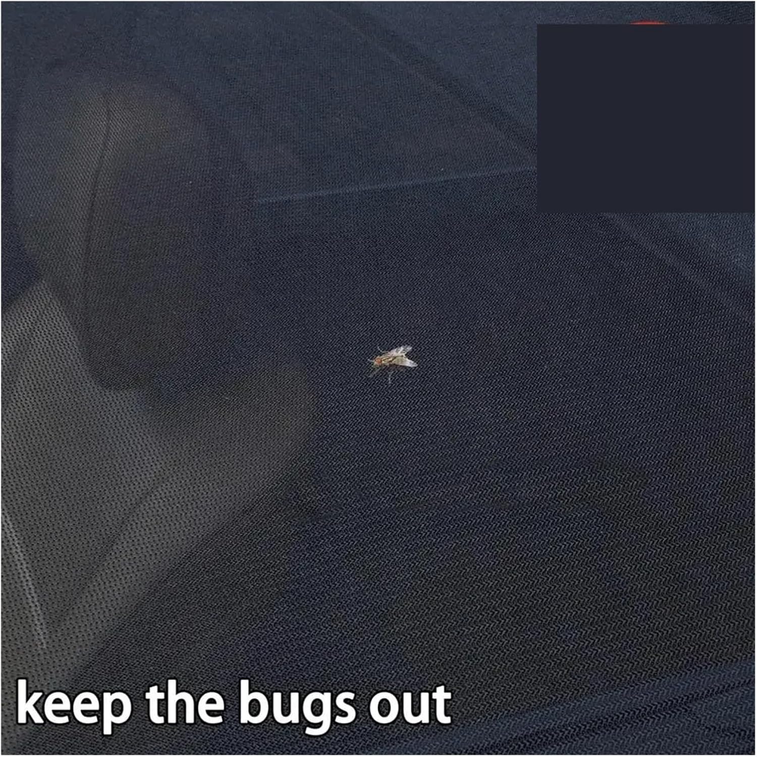 Magnetic Car Sunroof Sun Shade Moonroof Mesh SUV Tent Roof Cover Camping Kept The Bugs Out Insect Screen Awnings Net Trips Camp Car sunroof Shade