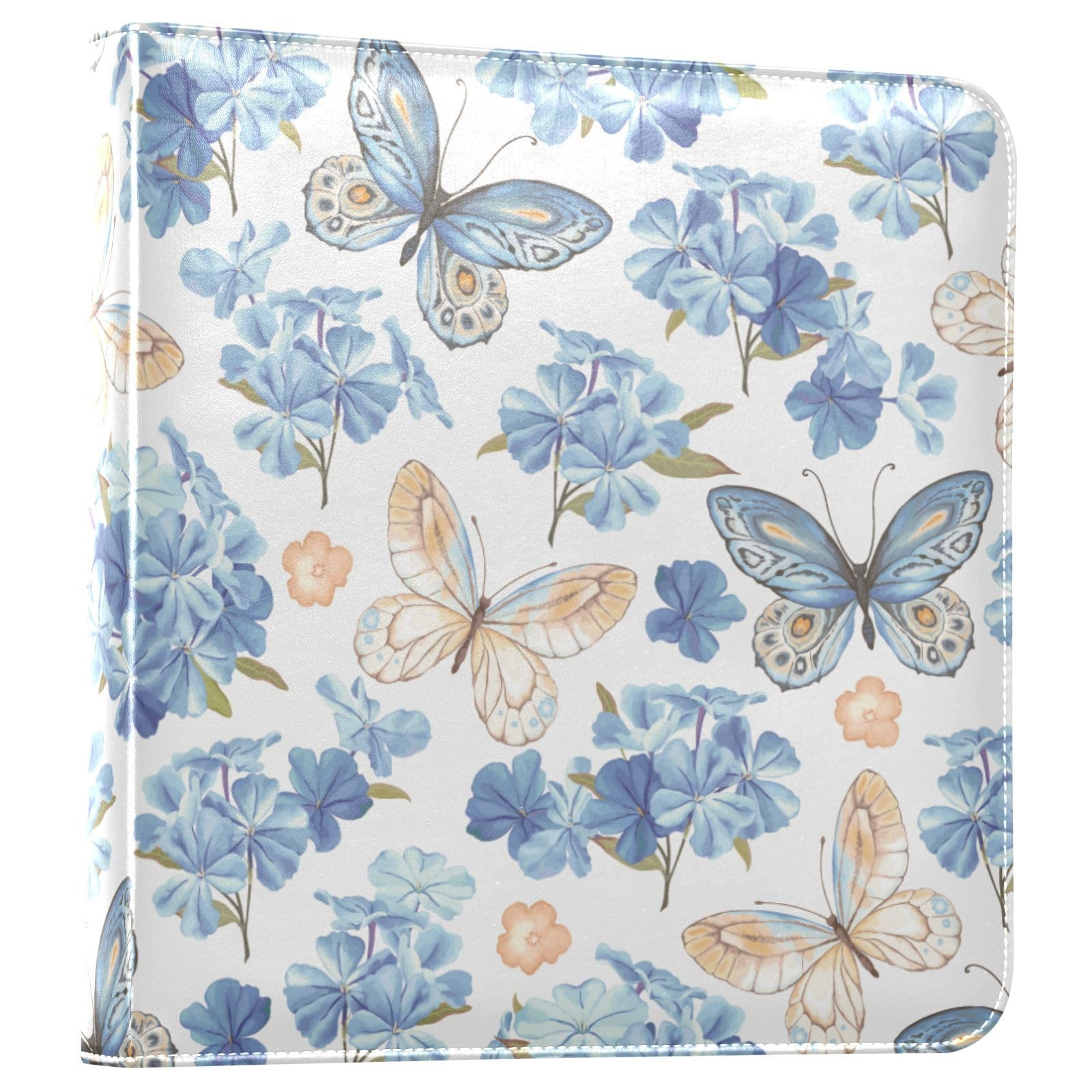 Álbum de fotos, páginas autoadhesivas, estanterías, álbumes de fotos, álbumes de fotos para 4 x 6 flores, mariposas