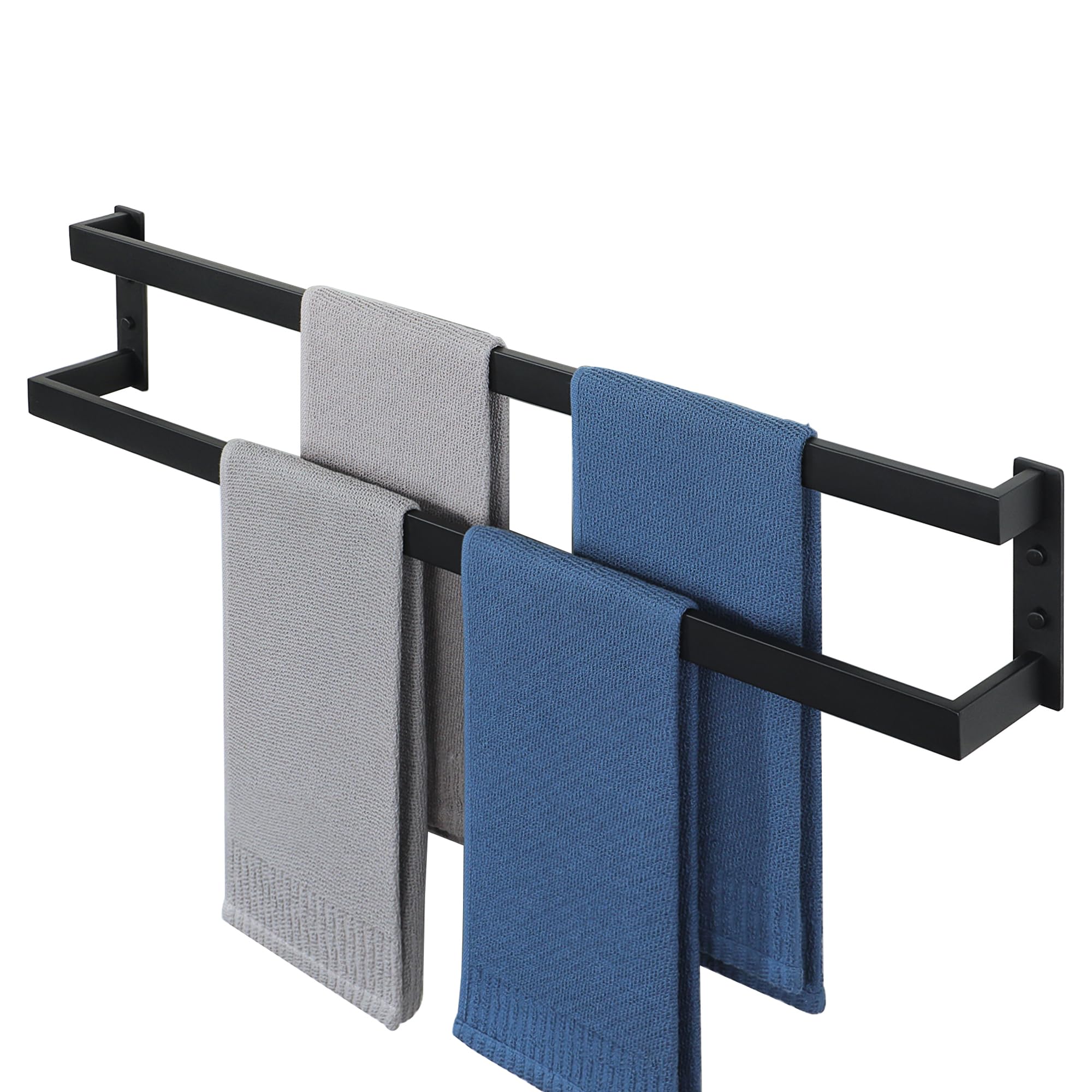 Alise Double Towel Bar, 32" Towel Racks for Bathroom Wall Mounted SUS304 Stainless Steel, Quick Drying Bathroom Towel Holder, Long Heavy Duty Towel