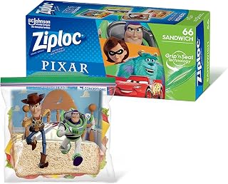 Ziploc Sandwich Featuring Different Designs