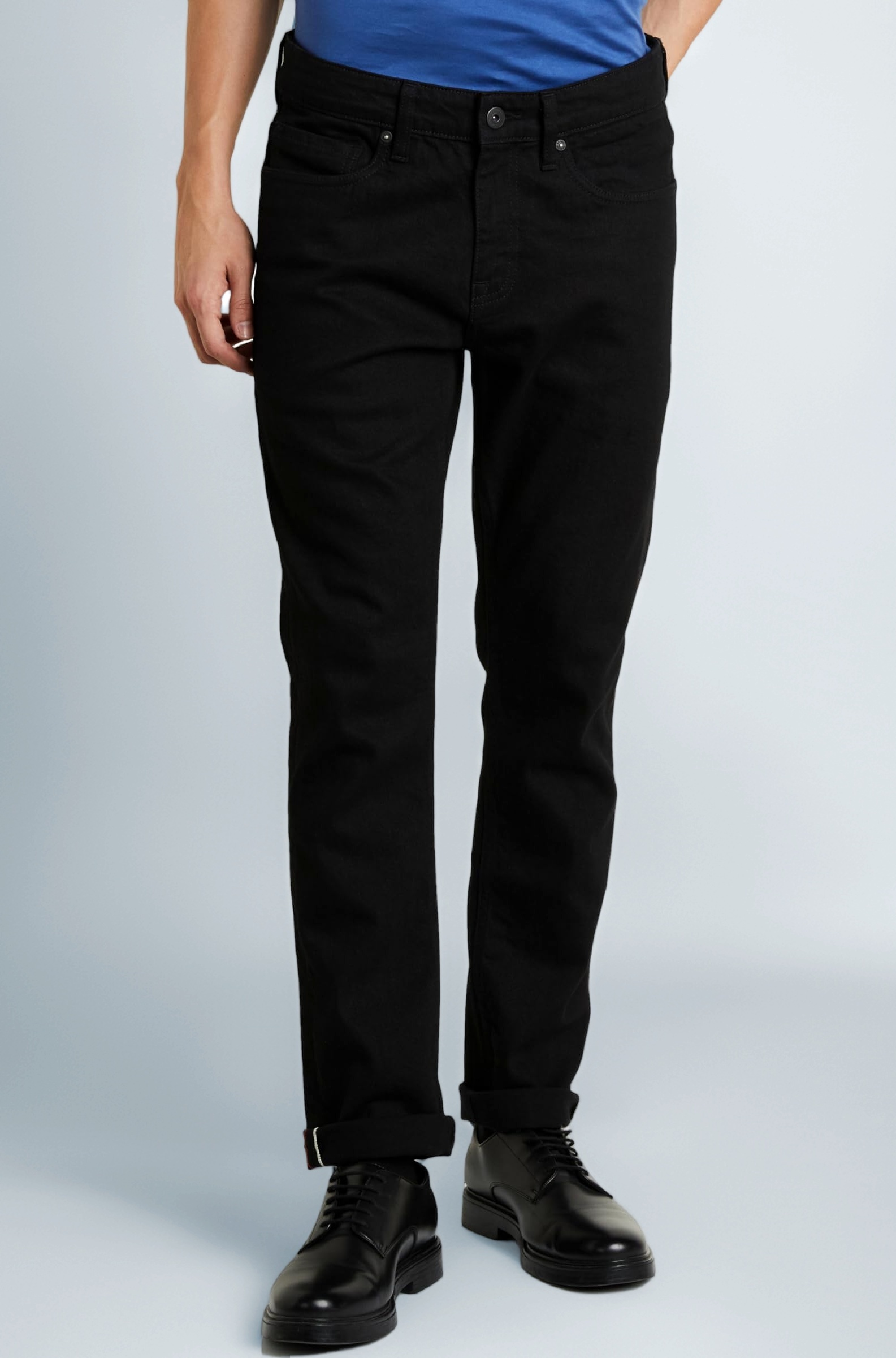 Men's Slim Fit Selvedge Jeans (Cotton Stretch | Authentic & Crafted)