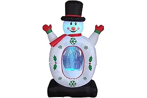 Giant 4-Foot Snow Globe: A Winter Wonderland for All