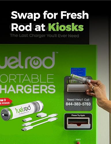 Miniatura 4 de FuelRod Kit de cargador portátil USB-C, paquete de 2, incluye todos los cables y adaptadores compatibles con todas las tabletas y teléfonos