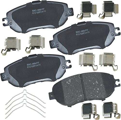 Miniatura 279 de Pastillas de freno delanteras cerámicas Bendix Premium SBC11 para modelos seleccionados Dodge Dart, Ford Fairlane, Falcon, Sedan Delivery, Mustang