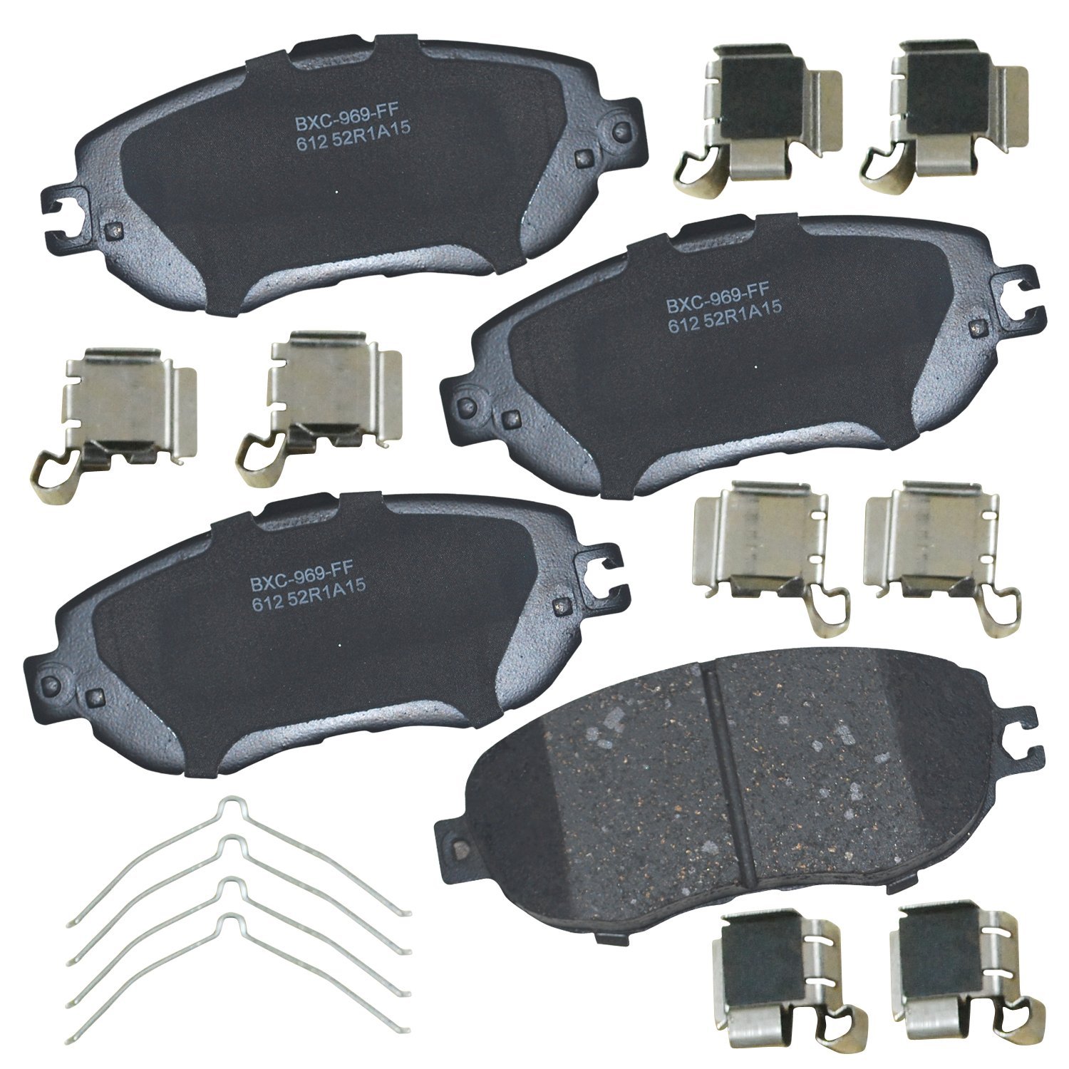 Bendix Premium SBC612 Ceramic Front Brake Pads for Lexus LS400 1994-1993
