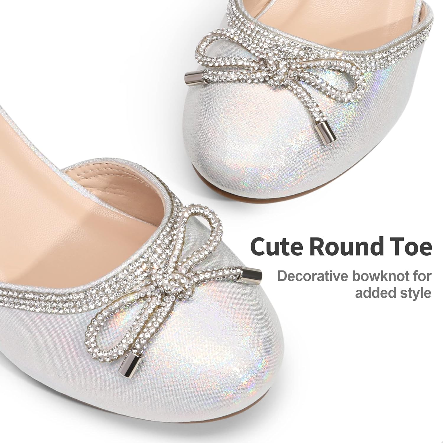 DREAM PAIRS Girls Dress Shoes Closed Toe Low Heels Ankle Strap Pumps for Toddler Little Big Kid Flower Party Wedding Princess - Image 4