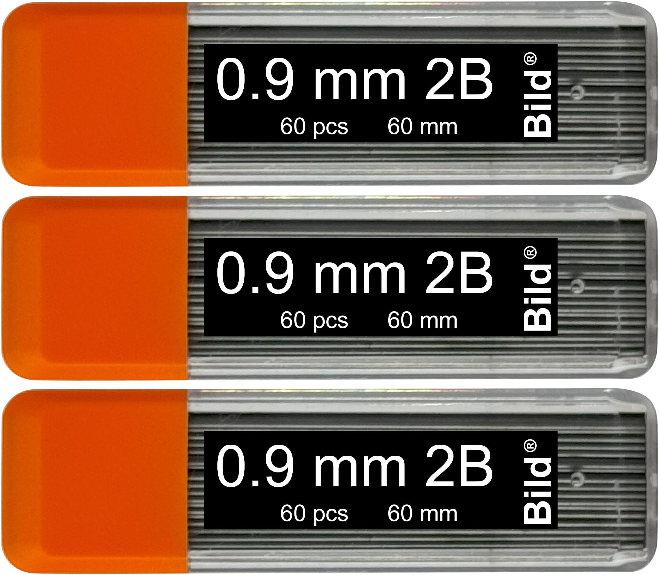 Pentel Ain - Ricarica Di Mine Per Portamine, 1,3 Mm, Durezza 2B, Confezione Da 10 - 5