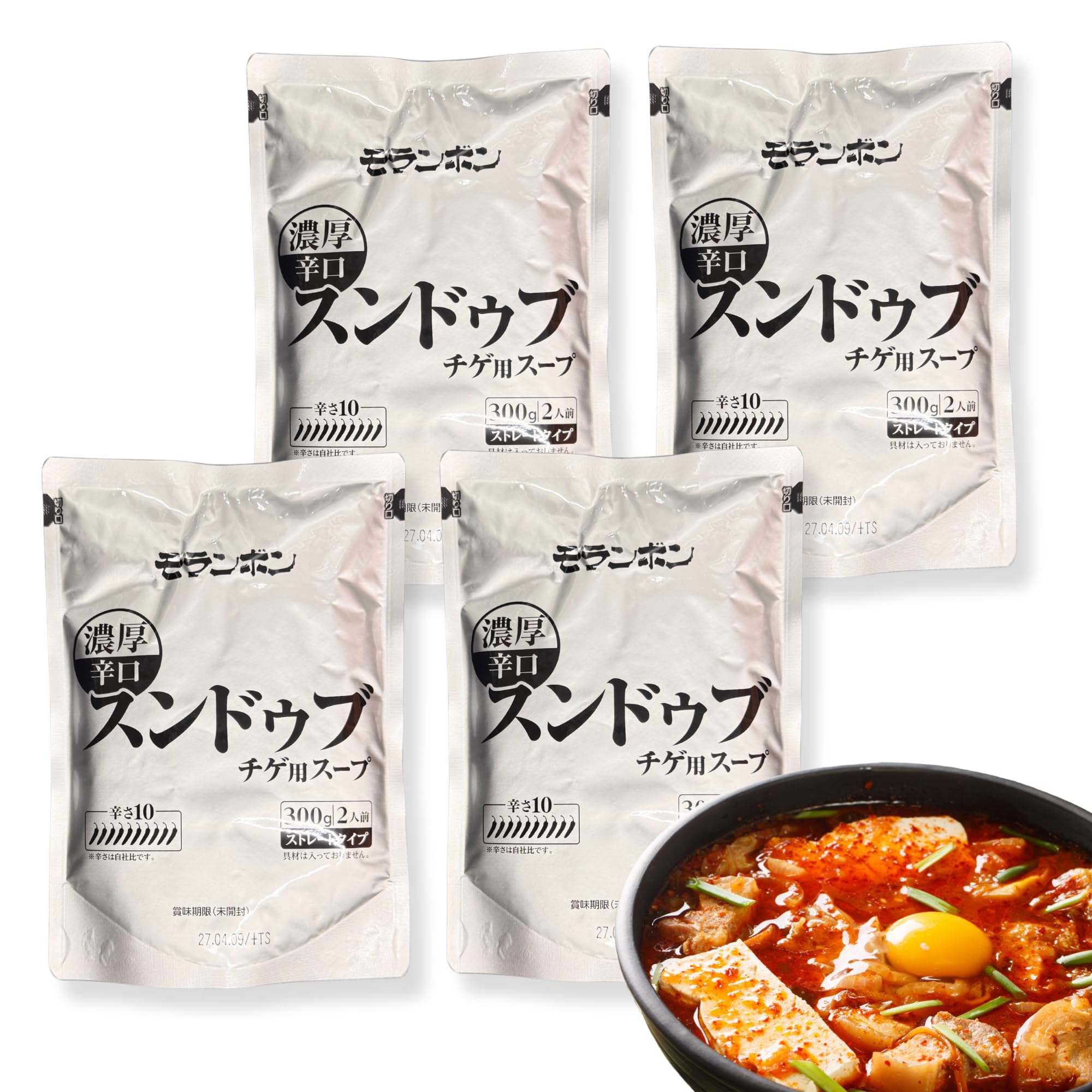 韓方純豆腐スープ 60g×4袋 賞味期限2025年9月10月 Amazon.co.jp: モランボン スンドゥブ チゲ用 スープ ×4袋