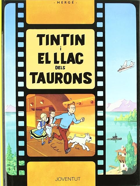 Portada de Tintín i el llac dels taurons