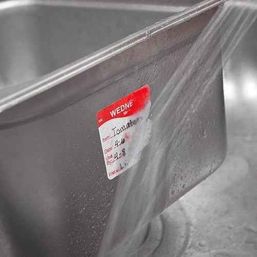 Miniatura 2 de DayMark Safety Systems DissolveMark IT113830 Artículofechauso por etiqueta, 3 x 3 pulgadas, blanco, rollo de 200