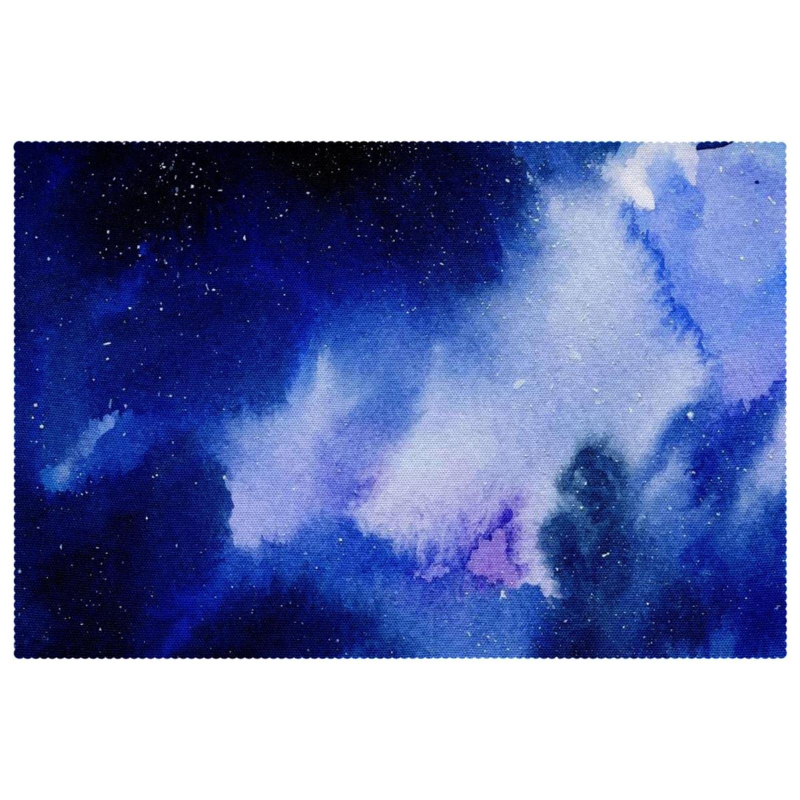 Sets de table résistants à la chaleur Night Sky haut de gamme lot de 6