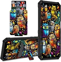 Vista 10 de Para Samsung Galaxy A03S Funda Para Teléfono Galaxy A03S Funda Billetera Con Titular De Tarjeta De Crédito Y Soporte De Doble Capa De PC Duro Funda