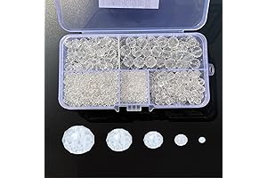 1000pcs Bulk Crystal Briolette Beads: Add Luminescent Sparkle to Your Jewelry Designs