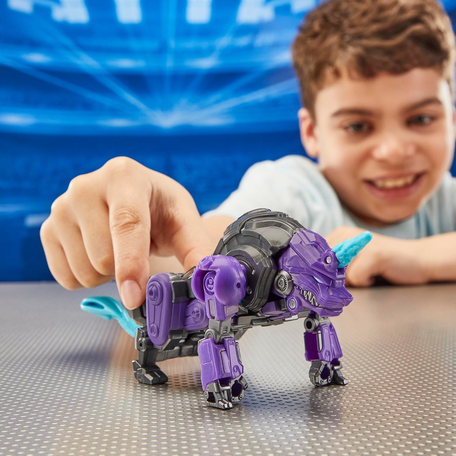 Transformers One Robot Battlers Alpha Trion, 4.5-Inch Robot Action Figure, Interactive Toys for Boys and Girls Ages 6 and Up