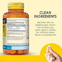 Vista 5 de Mason Natural Gluconato de magnesio 550 mg, suministro de 100 días para el corazón saludable normal y el sistema nervioso