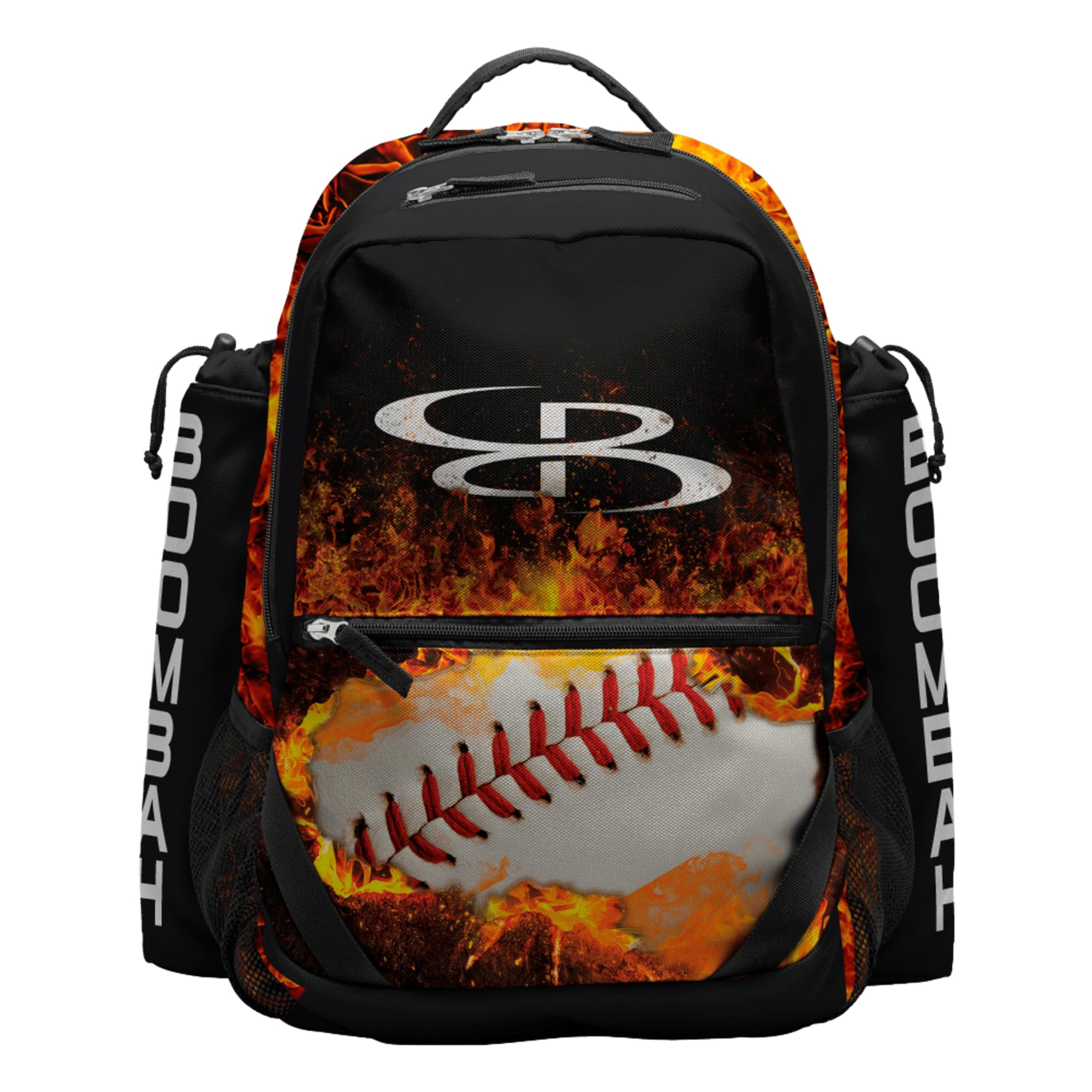 Boombah Gamer Bat Pack Fire Ball Black/Orange/White