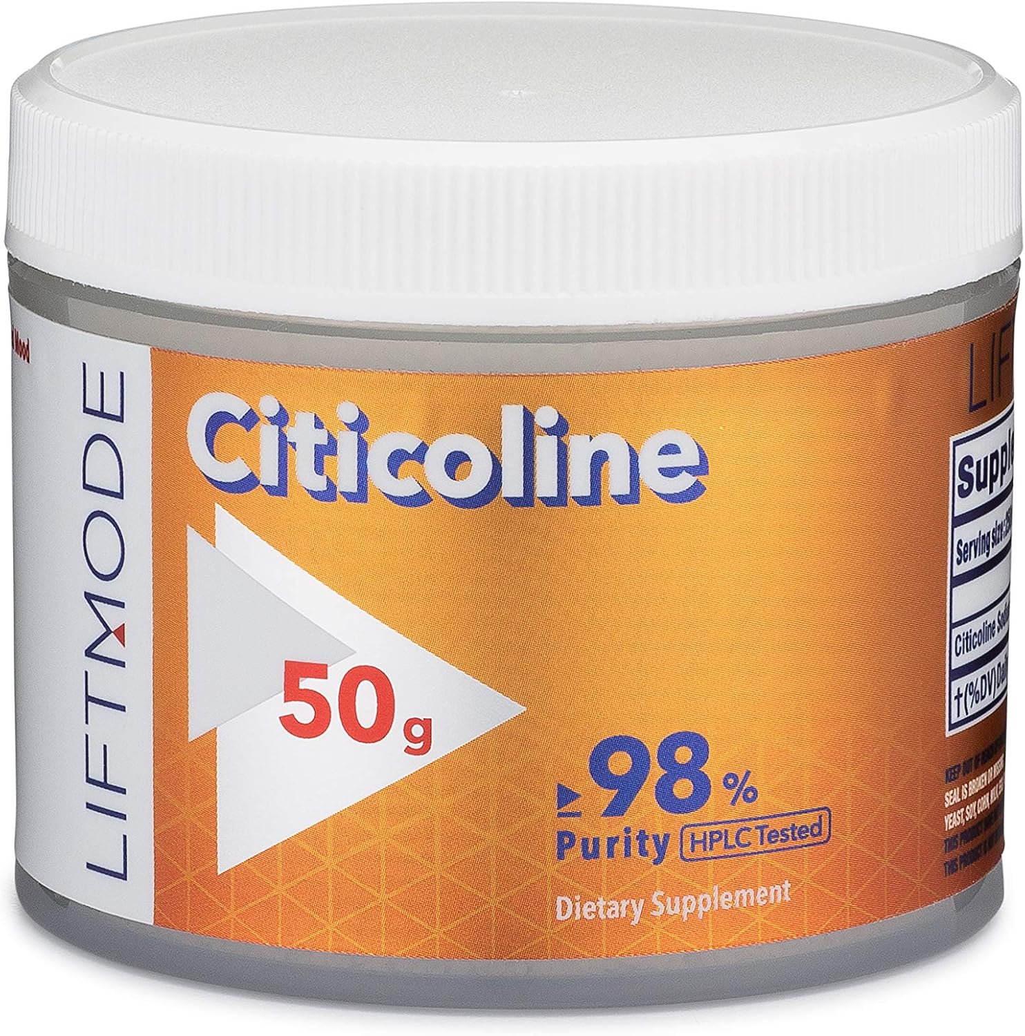 LiftMode Citicoline (CDP Choline) Powder Supplement for Memory & Learning Support