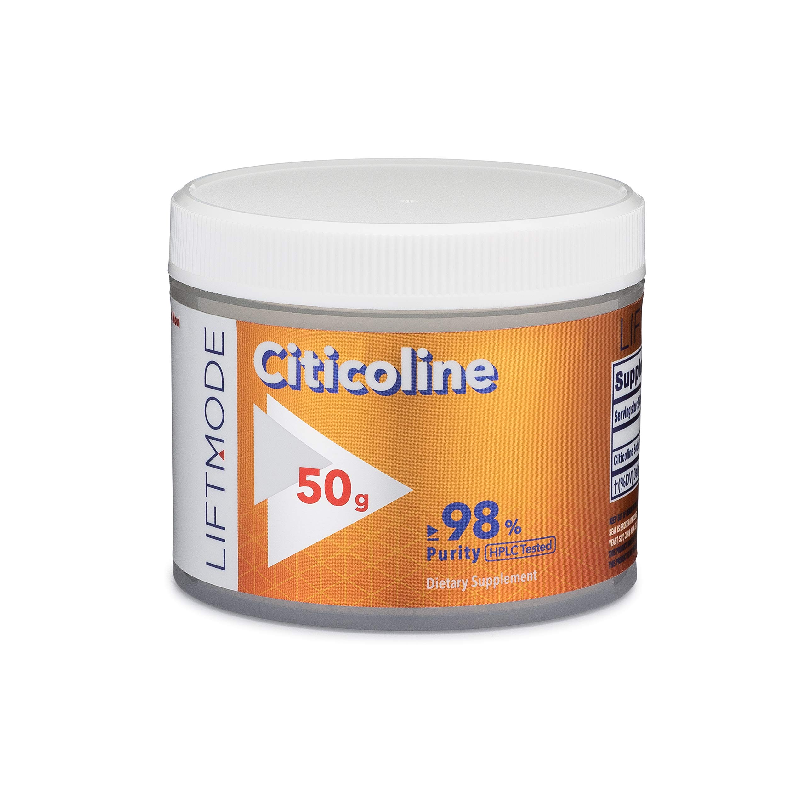 LiftMode Citicoline (CDP Choline) Powder Supplement - for Memory & Learning Support - Sharpens Focus
