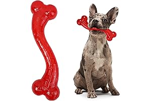 Play Strong's Virtually Indestructible S Bone Dog Toy