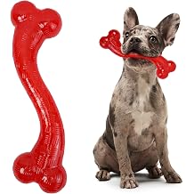 SPOT Play Strong S Bone - Durable TPR, Long Lasting Dog Chew for Aggressive Chewers, Hollow Center to Hide Treats, Virtually Indestructible Toy for Large Dogs & Puppies up to 90lbs - 12 inch