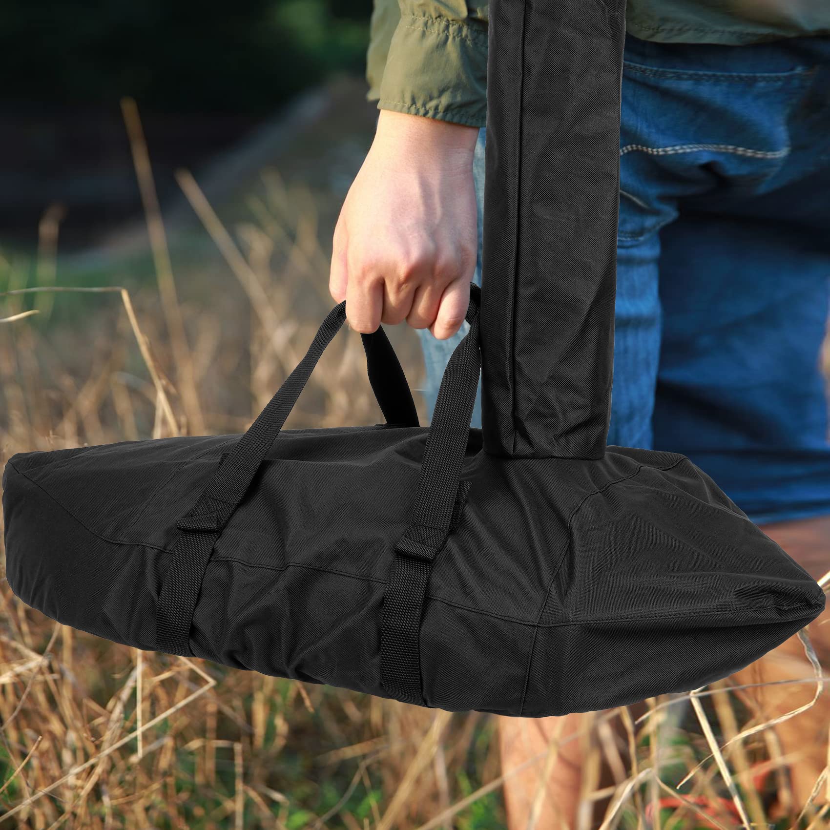 Onlyfire Housse de Four à Pizza pour Ooni Karu 12, Bache de Protection Imperméable, Accessoire pour Four à Pizza Extérieur | Housse de protection d'extérieur robuste pour four, imperméable, résistante aux intempéries et à la poussière