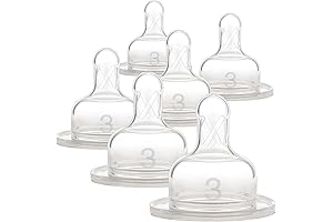 Dr. Brown's Level 3 Wide-Neck Nipples: Seamless Transition for Growing Feeders