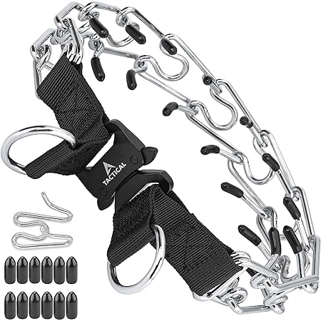 Patpet Quick Release Collars Dog Pinch Collar With Swivel And