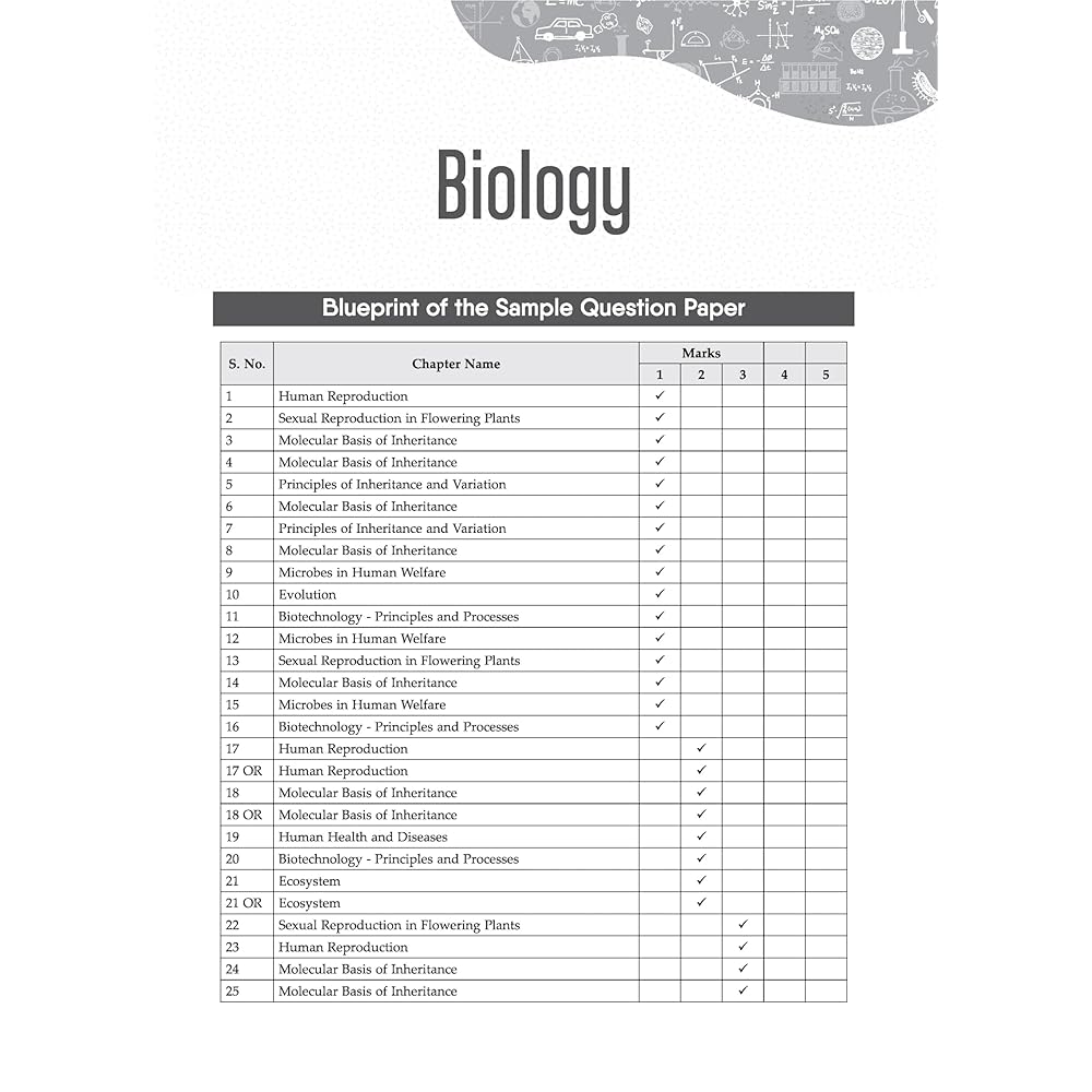 Gurukul Byswal Biology Sampleapers for CBSE Class 12 Thailand | Ubuy