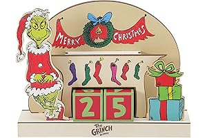 Department 56 'The Grinch' 2022 Advent Calendar: Countdown to Christmas Cheer!