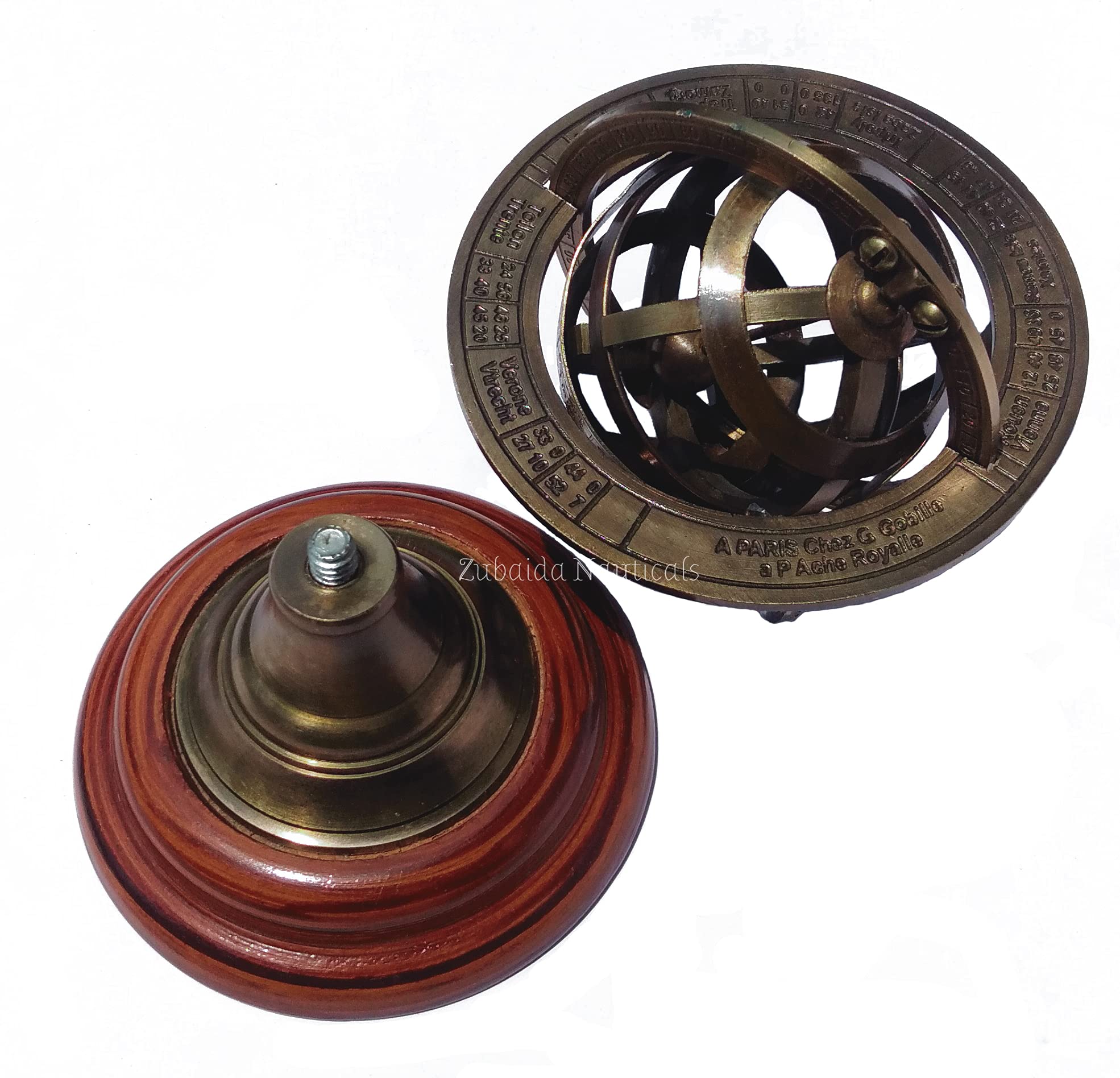 Amazon.co.jp: Zubaida Nauticals 5インチ 真鍮 アンティーク