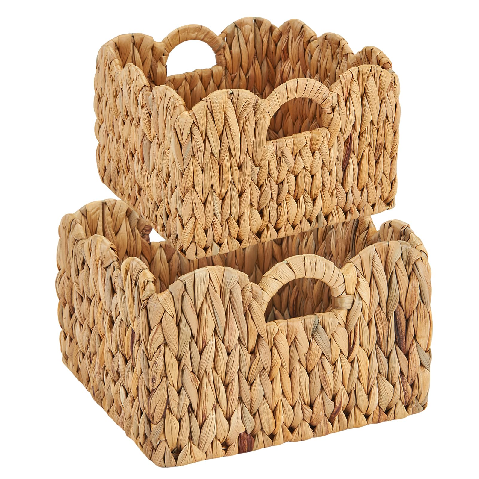 FairyHaus Wicker Basket 2Pack