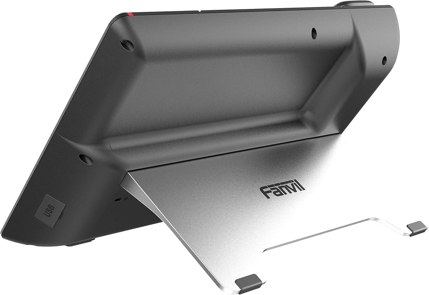 Fanvil X210 Enterprise VoIP Phone, 4.3-Inch Color Display, Two 3.5-Inch Side Color Displays for DSS Keys. 20 SIP Lines, Dual-port Gigabit Ethernet, Power Adapter Not Included (Renewed)