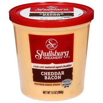 Shullsburg Creamery Bacon Cold Pack Cheese Spread, 13 oz