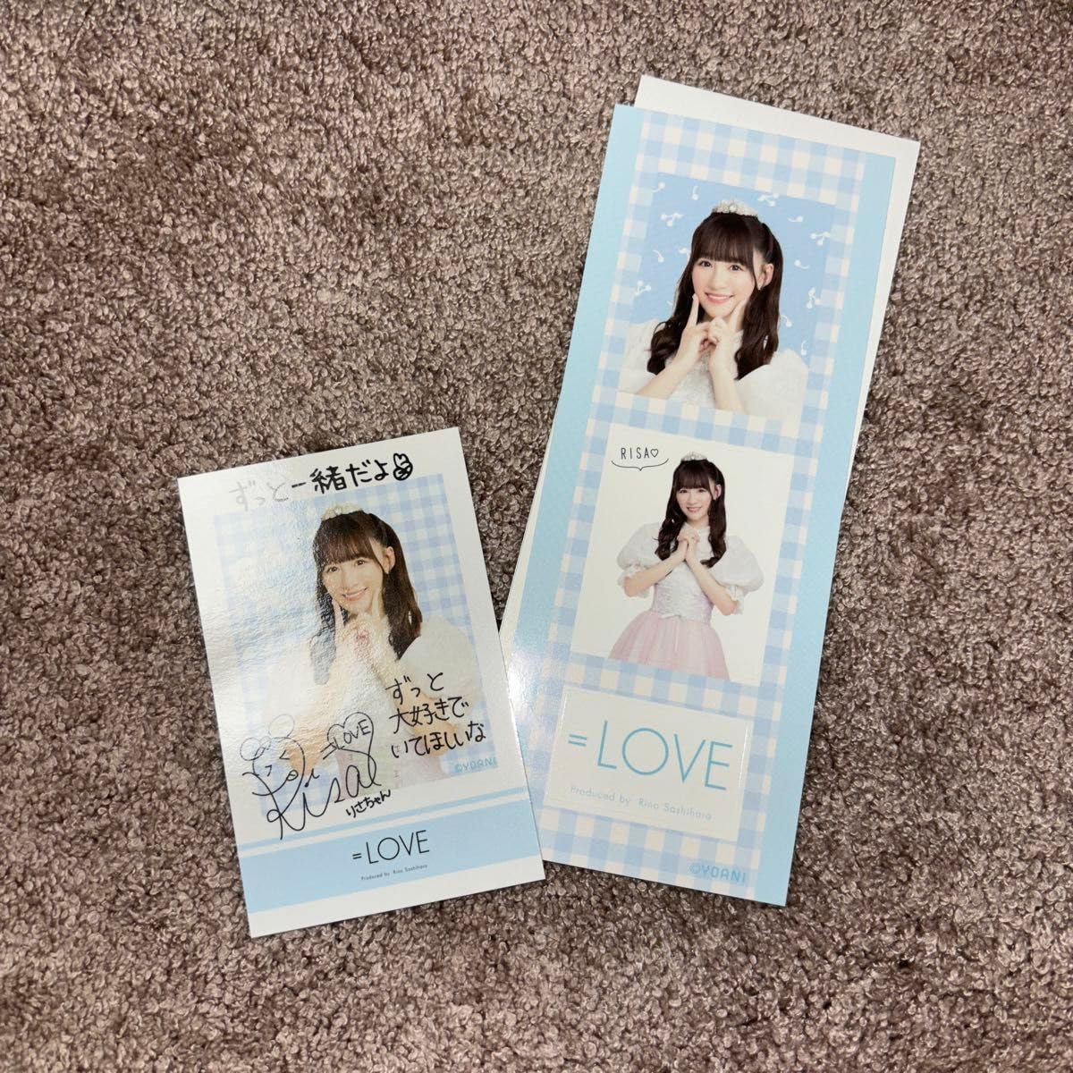 LOVE イコラブ くじ 音嶋莉沙 セット イコラブ =LOVE ミニくじ vol.2