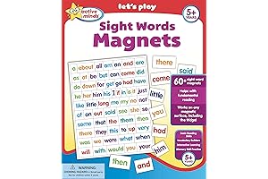 Active Minds Sight Words Magnets: A Fun Way to Build Reading Skills