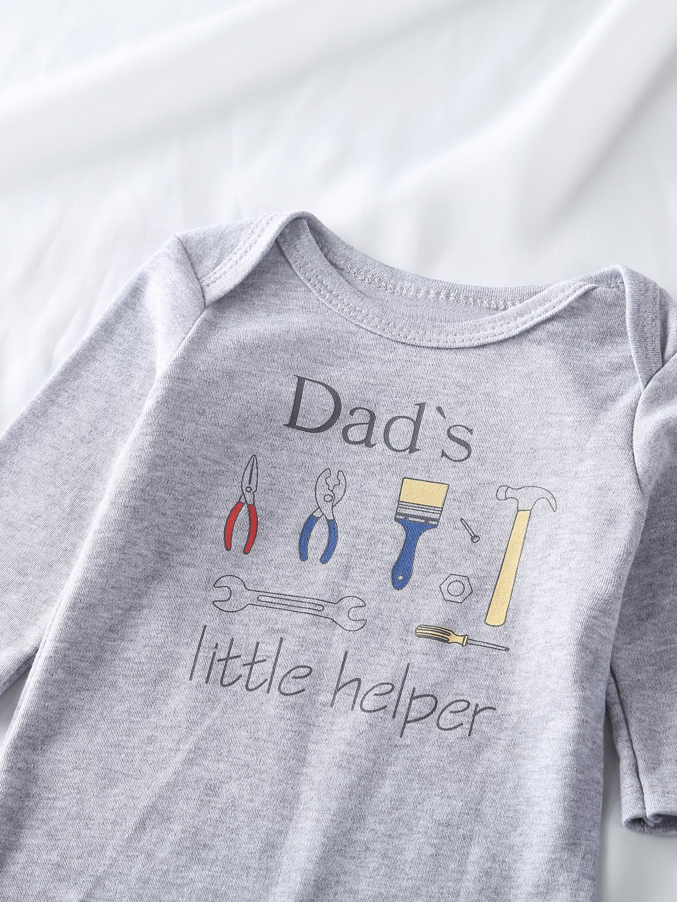 YOURDIARY Baby Boy Clothes Newborn Boy Rompers Long Sleeve Romper Baby Boy Clothes Set Cotton One-piece Outfits 9-12 Month