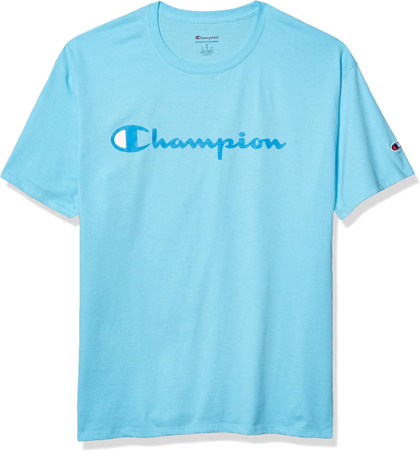 champion men's graphic jersey tee
